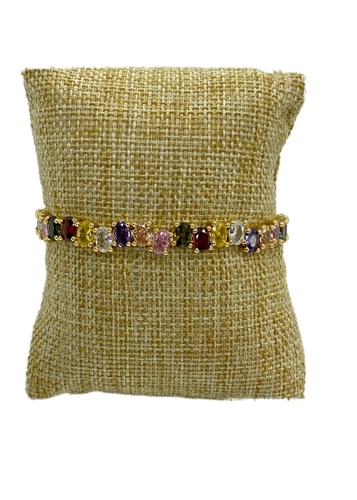 Crystal colors cuff
