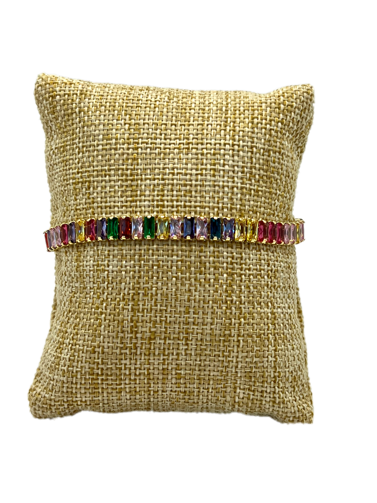 Colorful crystal bracelet