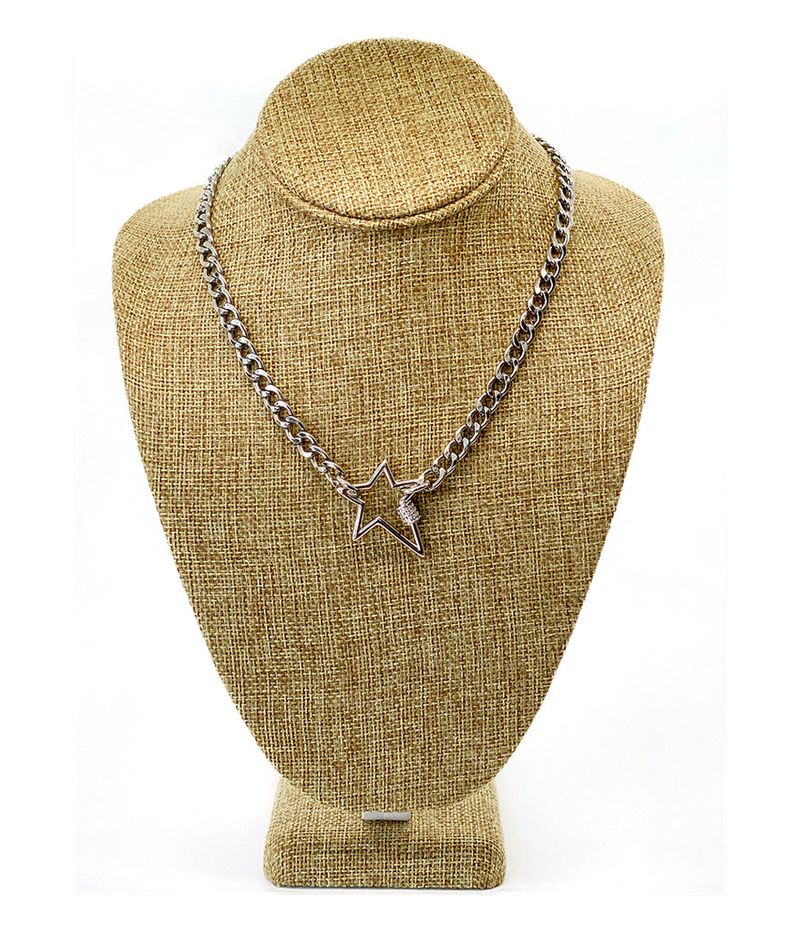 Star Cuban Chain Necklace