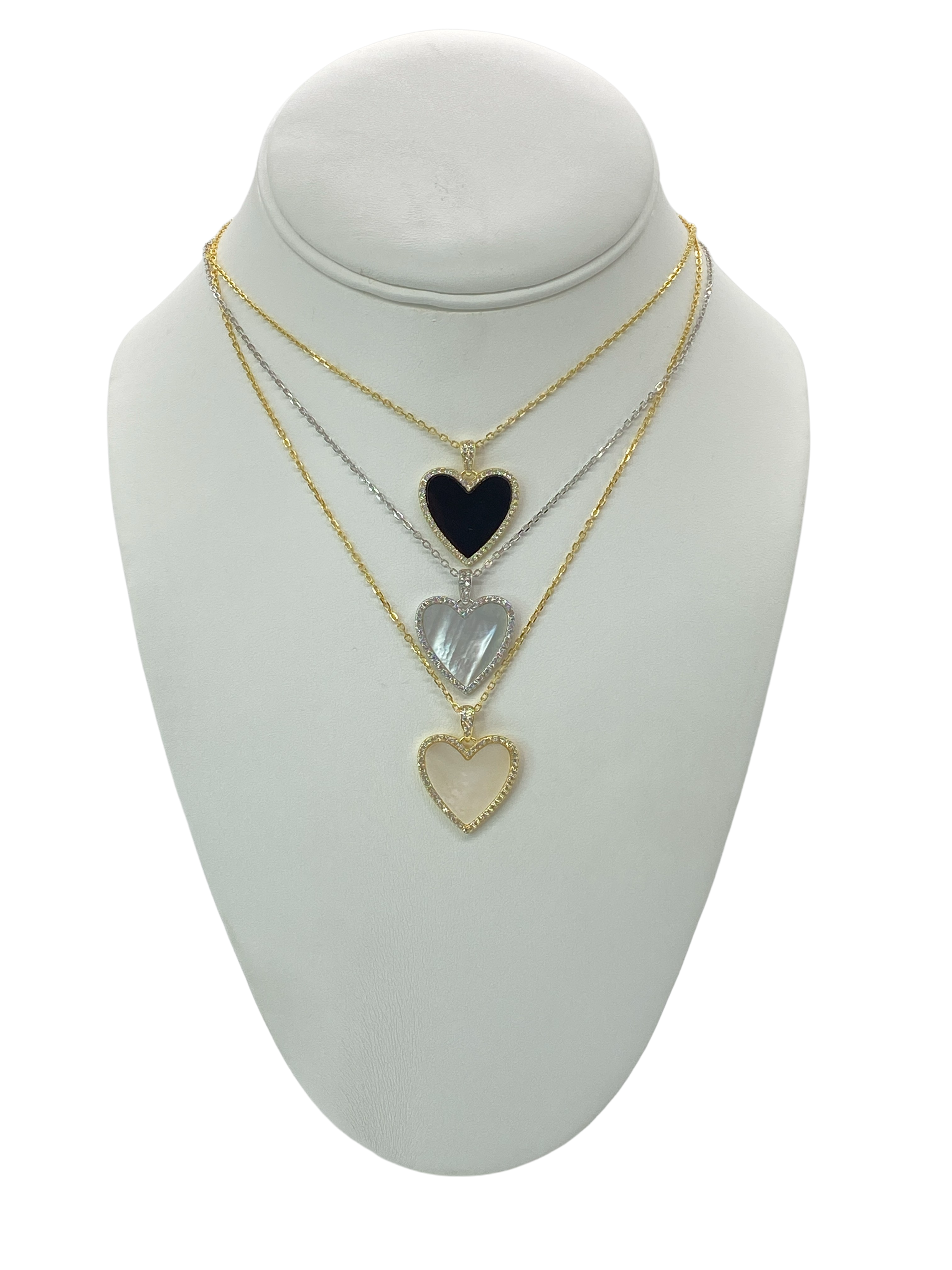 Gold-Plated Mini Heart Necklace